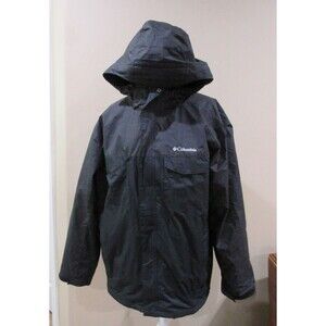 Columbia Bugaboo III Fleece Interchange Jacket/Coat Women XL Black MSRP $210.00
